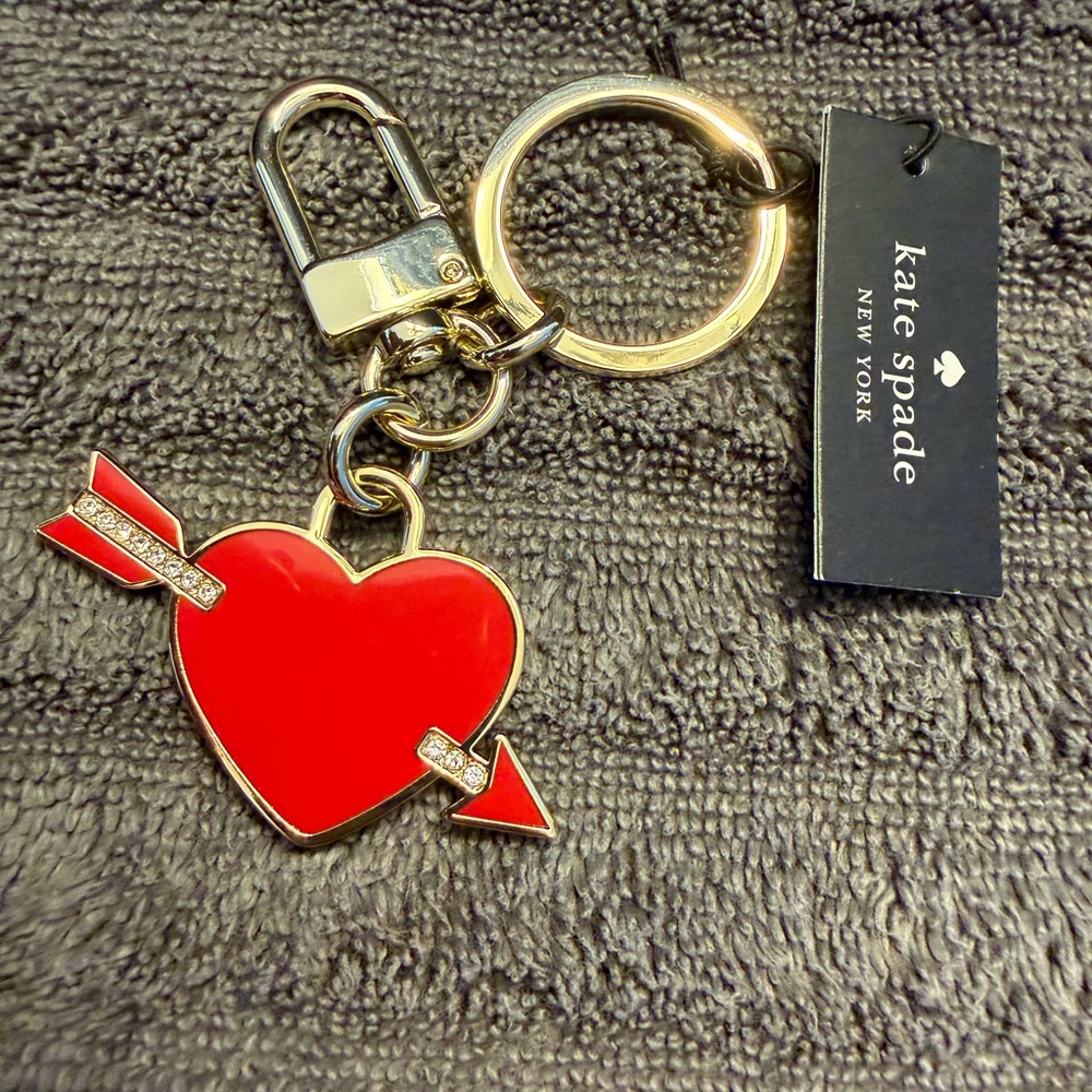 Kate Spade Love Shack bag charm/key chain - NEW
